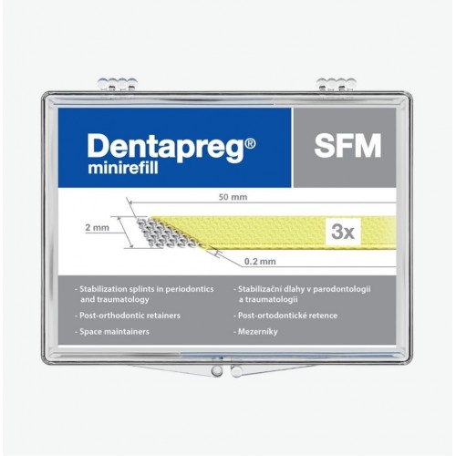 Benzi de fibra de sticla - Dentapreg SFM, 3 buc